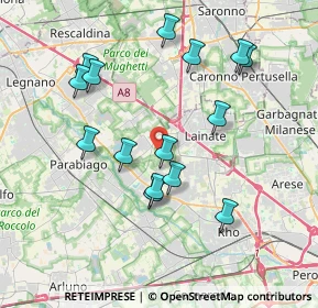 Mappa Via Adamello, 20014 Nerviano MI, Italia (3.75867)