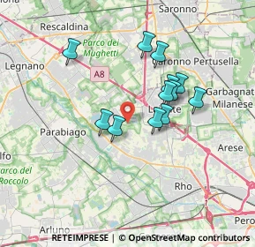 Mappa Via Adamello, 20014 Nerviano MI, Italia (2.86667)