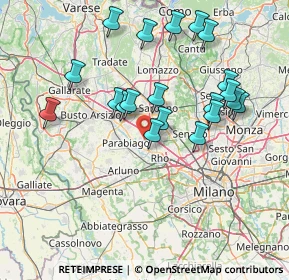 Mappa Via Adamello, 20014 Nerviano MI, Italia (14.734)