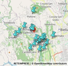Mappa Piazza Maffeo, 13898 Occhieppo Superiore BI, Italia (1.5095)