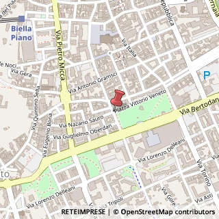 Mappa Via sauro 17, 13900 Biella, Biella (Piemonte)