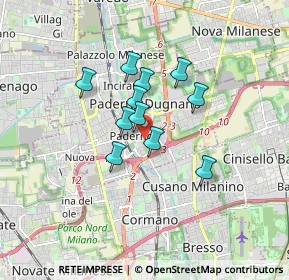 Mappa Via Francesco Cherubini, 20037 Paderno Dugnano MI, Italia (1.19909)