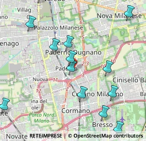 Mappa Via Francesco Cherubini, 20037 Paderno Dugnano MI, Italia (2.57143)