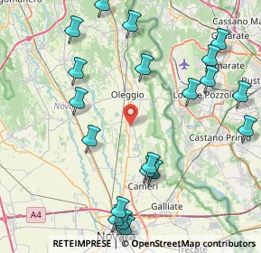 Mappa 28043 Bellinzago novarese NO, Italia (10.088)