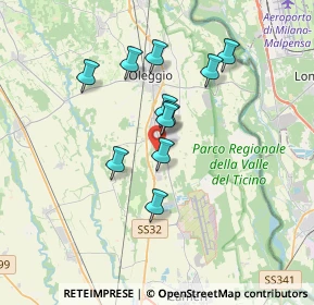 Mappa 28043 Bellinzago novarese NO, Italia (2.85)