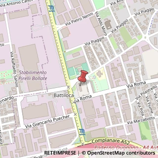 Mappa Via Roma, 170, 20037 Paderno Dugnano, Milano (Lombardia)