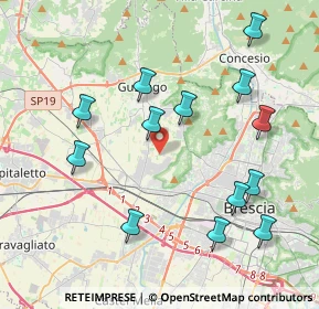 Mappa Via Galileo Galilei, 25064 Gussago BS, Italia (4.29769)