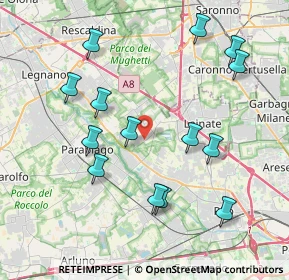 Mappa Via della Novella, 20014 Nerviano MI, Italia (4.18)