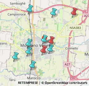 Mappa Via A. Manzoni, 31021 Mogliano Veneto TV, Italia (1.87636)