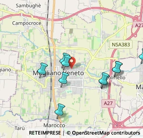 Mappa Via Alessandro Manzoni, 31021 Mogliano Veneto TV, Italia (2.48385)