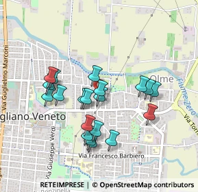 Mappa Via A. Manzoni, 31021 Mogliano Veneto TV, Italia (0.406)