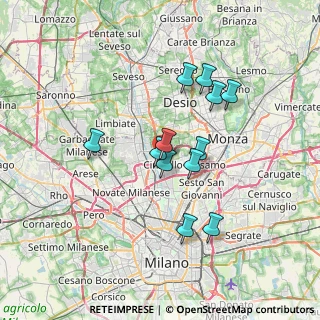 Mappa A52, 20037 Paderno Dugnano MI, Italia (5.82083)