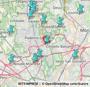 Mappa A52, 20037 Paderno Dugnano MI, Italia (4.88538)