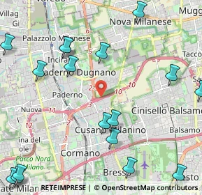 Mappa A52, 20037 Paderno Dugnano MI, Italia (3.03722)