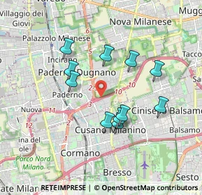 Mappa A52, 20037 Paderno Dugnano MI, Italia (1.56909)