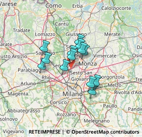 Mappa A52, 20037 Paderno Dugnano MI, Italia (9.15)