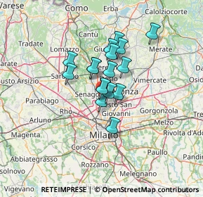 Mappa A52, 20037 Paderno Dugnano MI, Italia (8.65588)