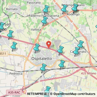 Mappa E64, 25035 Ospitaletto BS, Italia (3.3545)