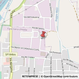 Mappa Via Redipuglia, 150, 24045 Canonica d'Adda, Bergamo (Lombardia)