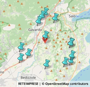 Mappa Via Paolo VI, 25080 Muscoline BS, Italia (4.245)