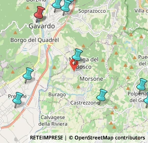 Mappa Via Paolo VI, 25080 Muscoline BS, Italia (3.08333)