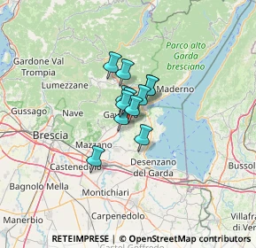 Mappa Via Paolo VI, 25080 Muscoline BS, Italia (5.92417)