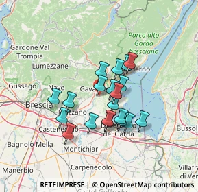 Mappa Via Paolo VI, 25080 Muscoline BS, Italia (10.3655)