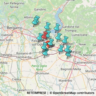Mappa Piazza Luca Marenzio, 25030 Coccaglio BS, Italia (9.16)
