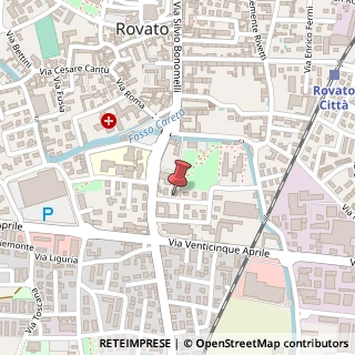 Mappa Via San Martino della Battaglia, 5b, 25038 Rovato, Brescia (Lombardia)