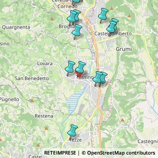 Mappa Via Mascagni, 36070 Trissino VI, Italia (2.4)