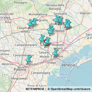 Mappa Via Boschi, 30037 Martellago VE, Italia (12.95929)