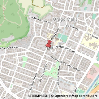 Mappa Via della Chiesa, 104, 25127 Brescia, Brescia (Lombardia)