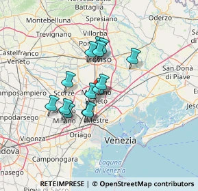 Mappa Via Pietro Maroncelli, 31021 Mogliano Veneto TV, Italia (9.92786)