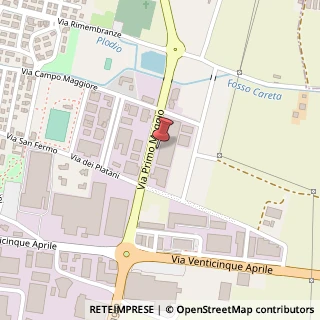 Mappa Via Primo Maggio, 54, 25038 Rovato, Brescia (Lombardia)