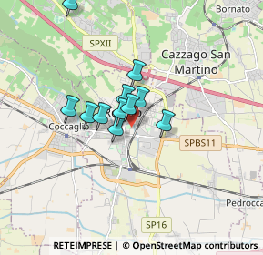 Mappa Via Spalenza Ettore, 25038 Rovato BS, Italia (1.13364)