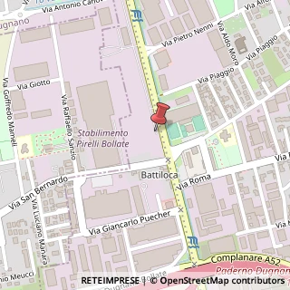 Mappa Via Reali, 62, 20037 Paderno Dugnano, Milano (Lombardia)