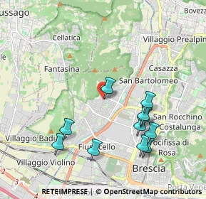 Mappa Via Andrea Zambelli, 25127 Brescia BS, Italia (2.01091)