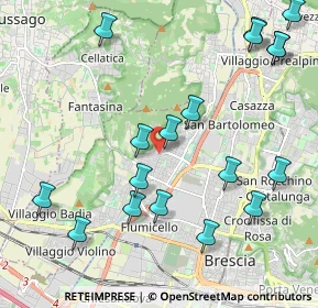 Mappa Via Andrea Zambelli, 25127 Brescia BS, Italia (2.44278)