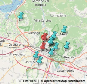 Mappa Via Andrea Zambelli, 25127 Brescia BS, Italia (5.31923)