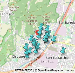 Mappa Via Andrea Zambelli, 25127 Brescia BS, Italia (0.703)
