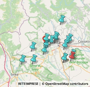 Mappa Via Martiri della Libertà, 13898 Occhieppo Superiore BI, Italia (6.37941)