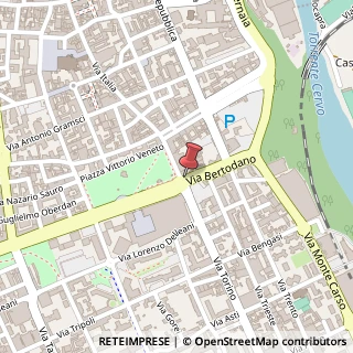 Mappa Piazza Vittorio Veneto, 19, 13900 Biella, Biella (Piemonte)