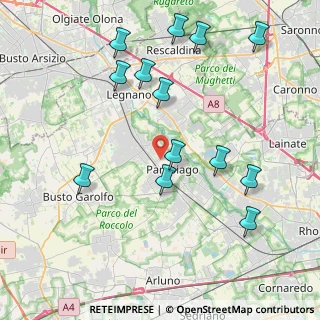 Mappa Via Cadore, 20015 Parabiago MI, Italia (4.47923)