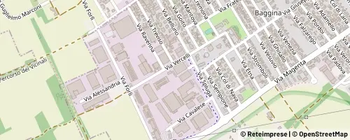 Mappa Canegrate