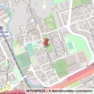 Mappa Via Antonio Gramsci,  112, 20037 Paderno Dugnano, Milano (Lombardia)