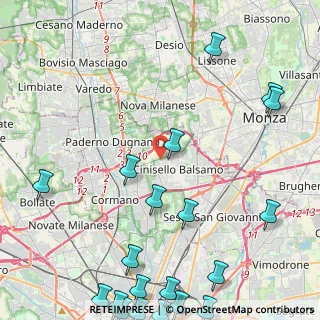 Mappa Via Donato Bramante, 20900 Monza MB, Italia (6.77)