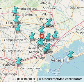 Mappa 30030 Scorzè VE, Italia (13.24643)