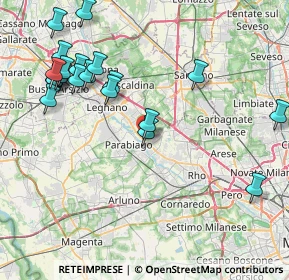 Mappa Via delle Cave, 20014 Nerviano MI, Italia (9.4095)