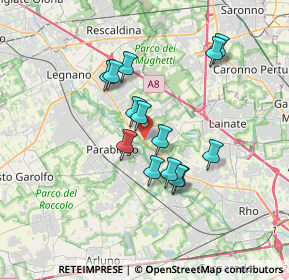 Mappa Via delle Cave, 20014 Nerviano MI, Italia (2.90286)