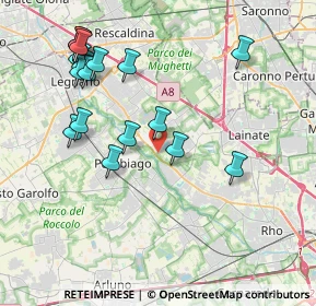 Mappa Via delle Cave, 20014 Nerviano MI, Italia (4.19294)